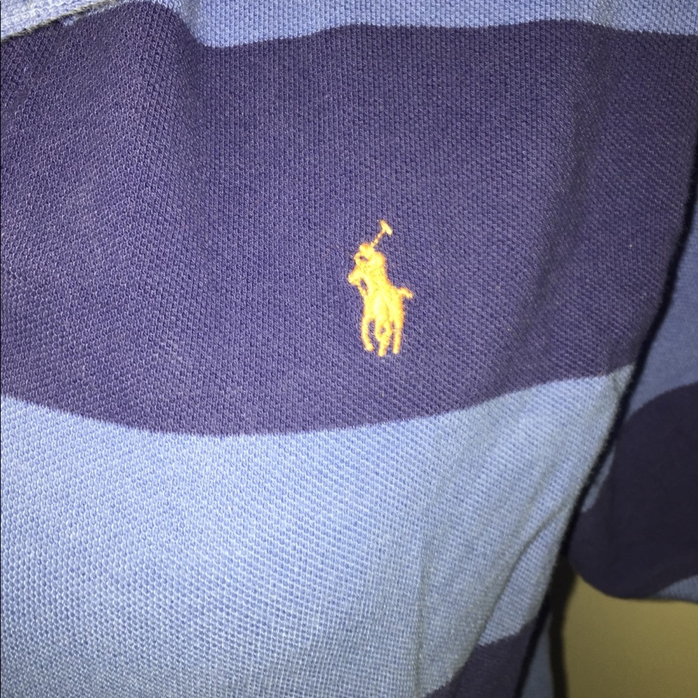 Big Boys Ralph Lauren Collard Shirt Xl (Cart B-116) - Picture 2 of 3